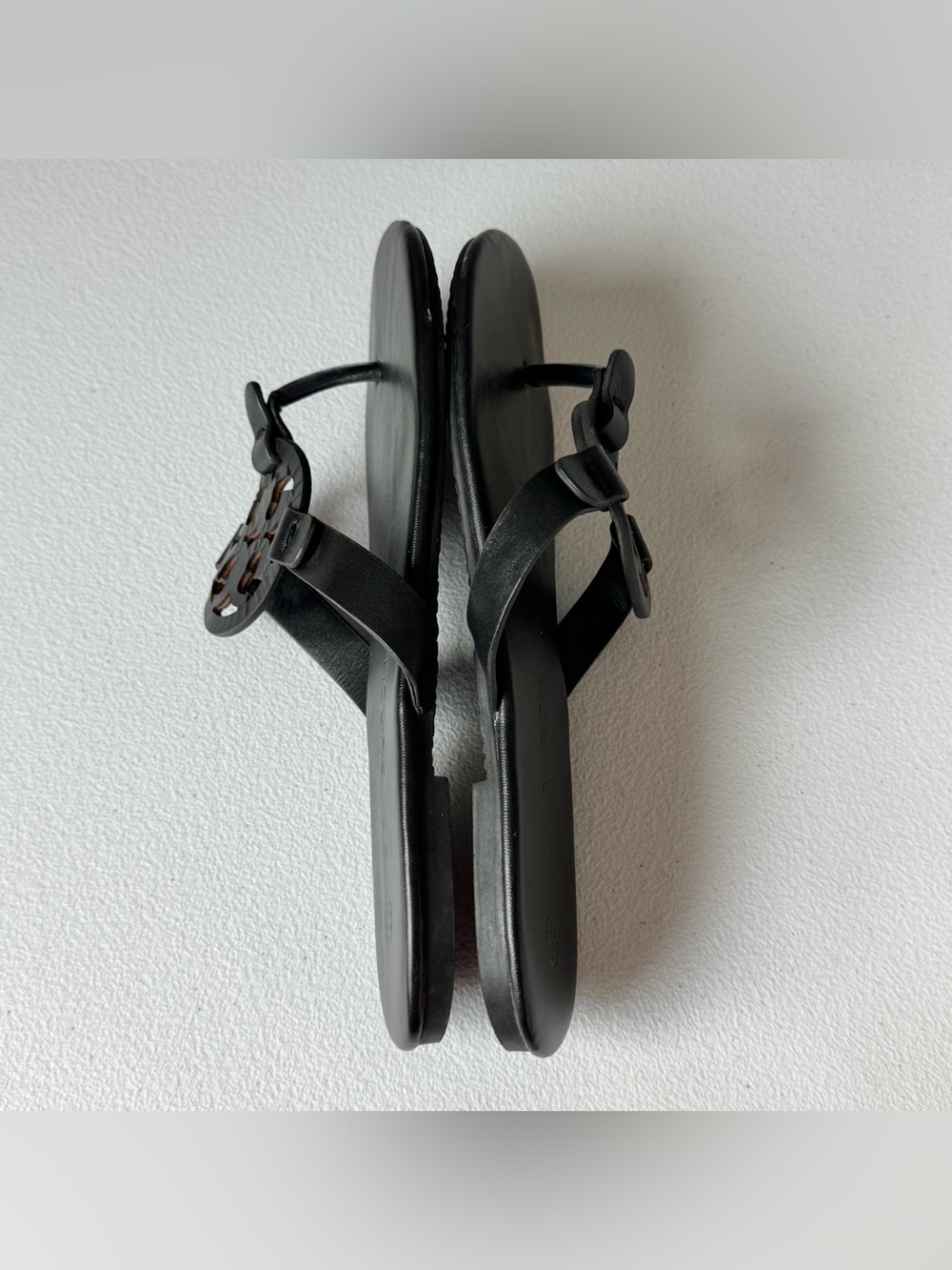 Tory Burch Miller Soft Sandals Size 8 ½ - Picture 5 of 6